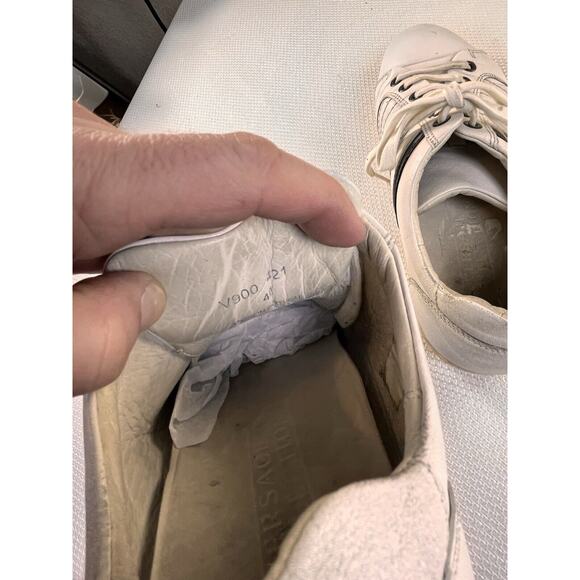 Versace Collection White Low Top Leather‎ Sneakers size 10 main image 12